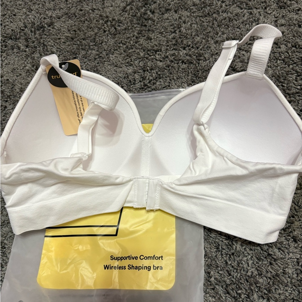 Shapermint Truekind 🤍 Supportive Comfort Wireless Shaping Bra White NWT 🤍 Size M - Picture 4 of 5